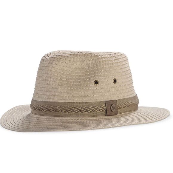 Coolibar UPF 50+ Men's Holden Packable Travel Fedora Sun Protective XL - Picture 1 of 12